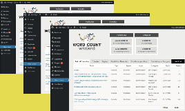Word Count Wizard Screens for Wordpress